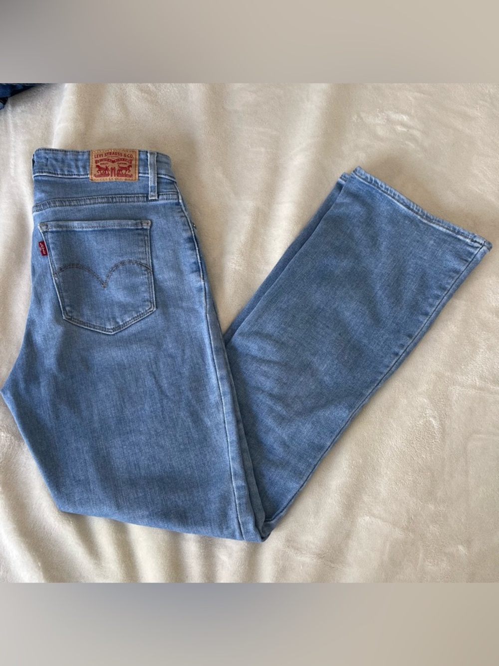 Levi's Light Blue 725 Bootcut Jeans
